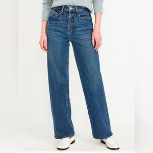 High Waisted Wide Leg Jeans